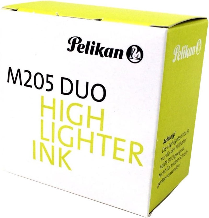 Pelikan حبر تمييز بيليكان M205 ديو - أصفر فوسفوري، 30 مل - Image 2